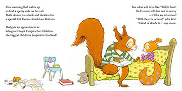 Red visits the hospital