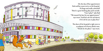 Red visits the hospital