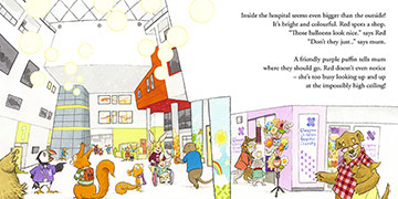 Red visits the hospital