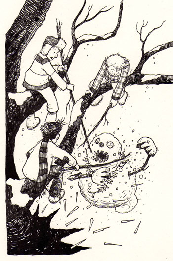 The Monster Snowman The Monster Snowman